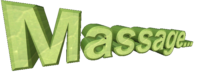 3D-Text: Massage