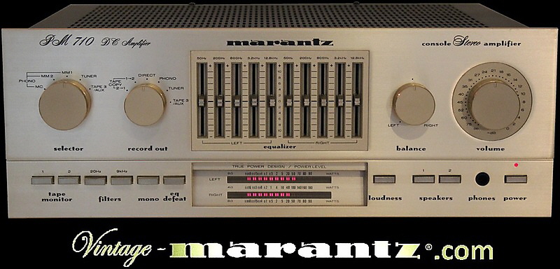 Marantz PM 710 DC  -  vintage-marantz.com