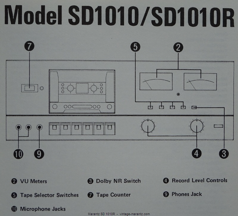 Marantz SD 1010R  -  vintage-marantz.com