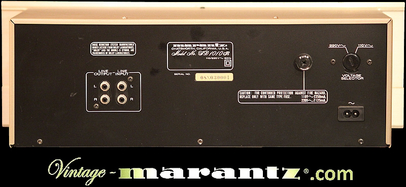 Marantz SD 1010R  -  vintage-marantz.com